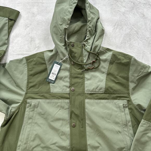 ALPINE DESIGN 1962 SPORT JACKET Mens Size Medium Olive Green Wind Resistant NEW - Picture 2 of 16